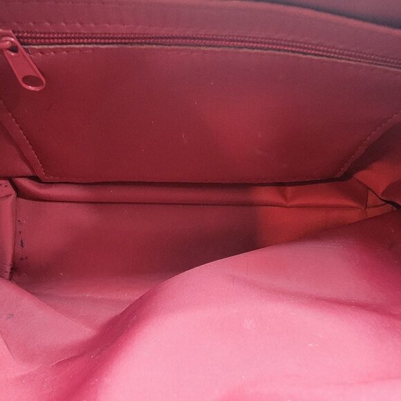 MILLE FLEUR SAUVAGE FRENCH FLORAL TAPESTY COTTON PURSE HANDBAG RARE EUC - Picture 7 of 10